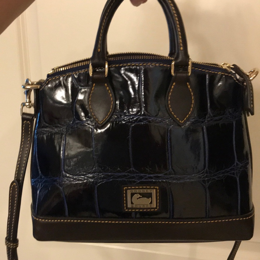 Dark blue Dooney Bourne purse